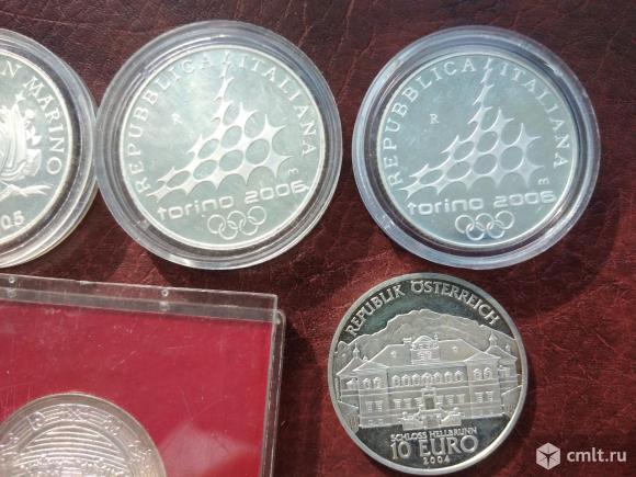 Коллекционные монеты. Серебро 925 пробы.. Фото 8.