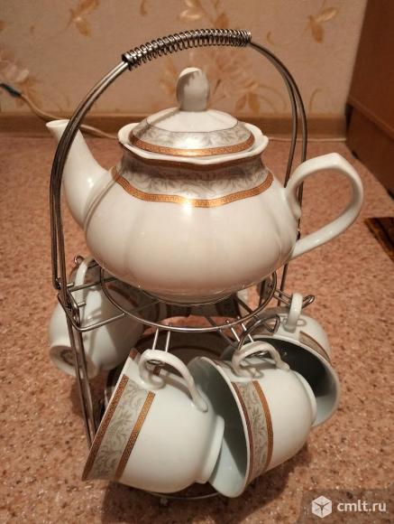 Сервиз чайный из 13 предметов. Фото 1.
