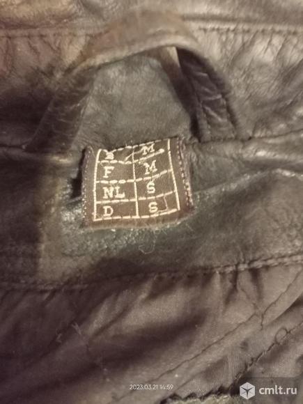 Продам кожаный (нубук) пиджак. Фото 4.