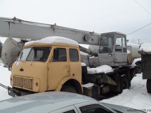 Автокран КС-3577 на базе МАЗ-5334 1987 г. в., гр/п 12.5 т. Фото 1.