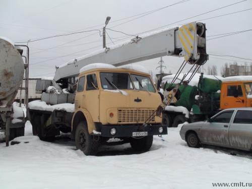Автокран КС-3577 на базе МАЗ-5334 1987 г. в., гр/п 12.5 т. Фото 3.