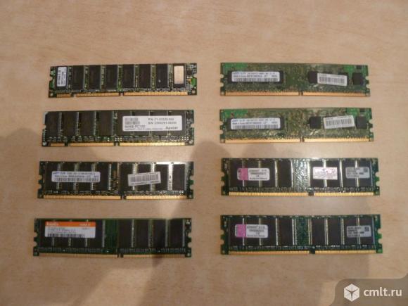 Оперативная память dimm, DDR, DDR2. Фото 1.