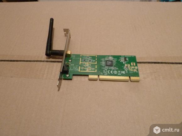 Сетевой адаптер WiFi Asus PCI-N10. Фото 1.