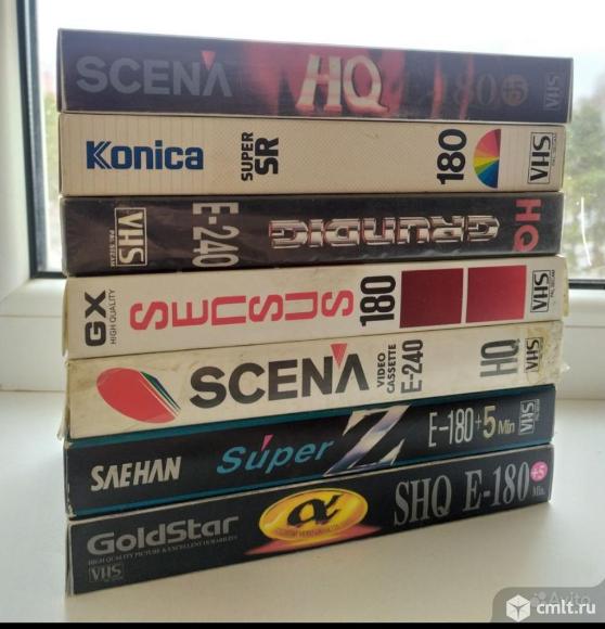 Оцифровка видеокассет VHS и Minidv. Фото 1.