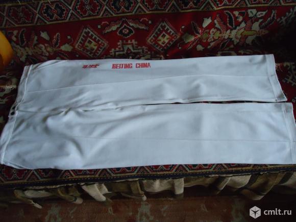 Брюки спортивные белые. Фото 1.