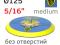 Подошва ATR без отверстий для Schtaer, Mirka Deros (125мм) с винтом 5/16". Фото 1.