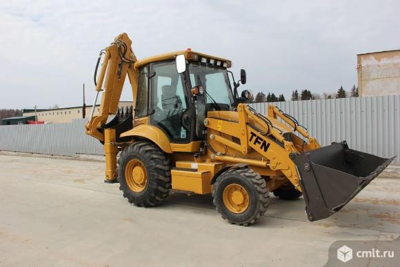 Экскаватор-погрузчик TFN TW 880. Фото 1.