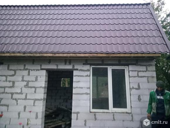 Кровельные работы. Фото 1.