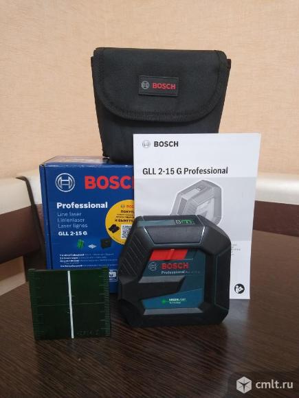 Лазерный уровень Bosch gll 2-15g. Фото 1.