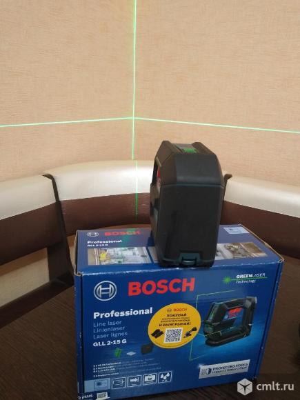 Лазерный уровень Bosch gll 2-15g. Фото 6.