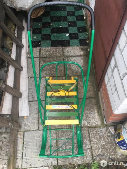 Санки с колёсами. Фото 1.