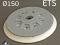 Подошва Festool 150мм soft ETS мягкая для шлифовальной машинки + винт М8. Фото 2.