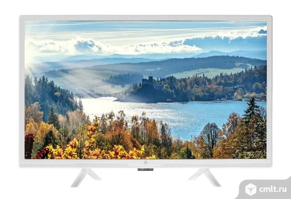 Как новый 24"(60см) ТВ LED DEXP H24G7000C/W встроенный цифровой тюнер. Фото 1.