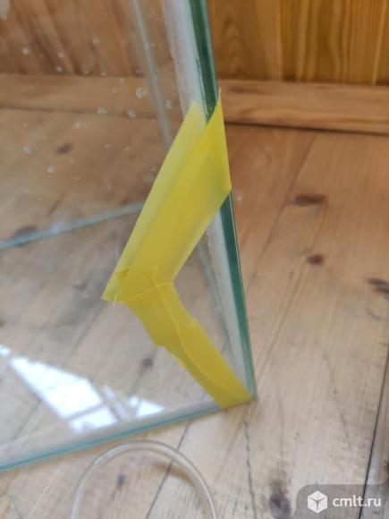 Продам аквариум с заклеенной трещиной. Фото 4.