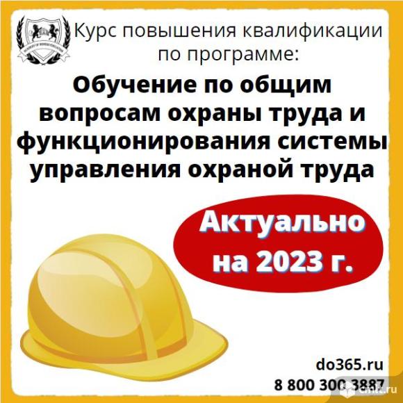 Обучение по общим вопросам охраны труда и функционирования системы управления охраной труда. Фото 1.