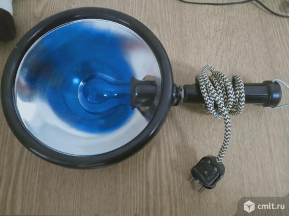 Синяя лампа. Фото 1.