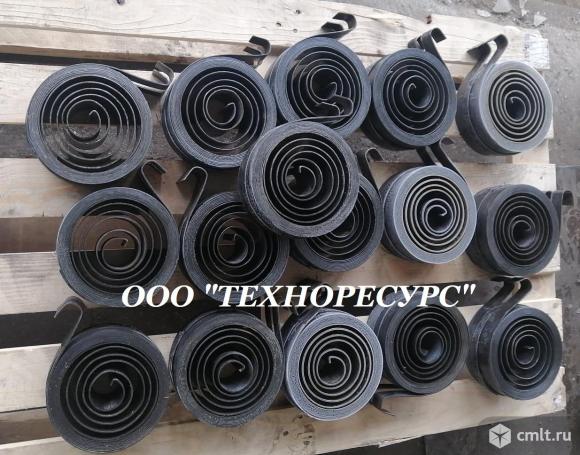 Пружины противовеса к станкам. Производство. Фото 1.