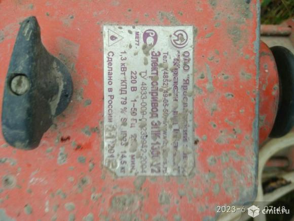 Продам вибратор глубинный ИВ117В  1.3 кW, 220В. Фото 1.