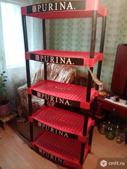 Стелажи, полочки витриные разборные трансформеры.. Фото 5.