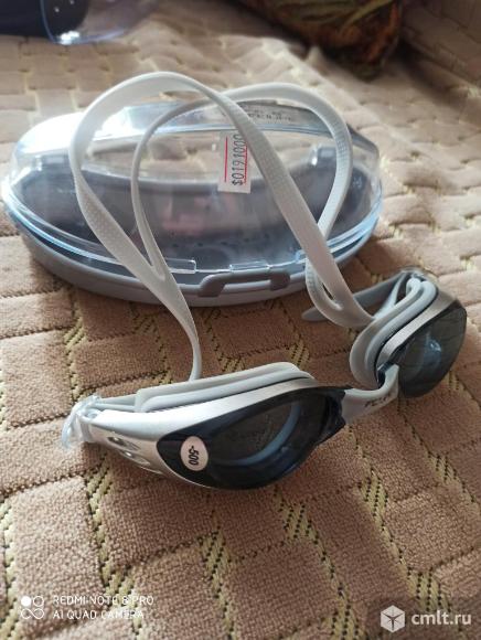 Очки для плавания Feilipe с диоптриями -5. Фото 1.
