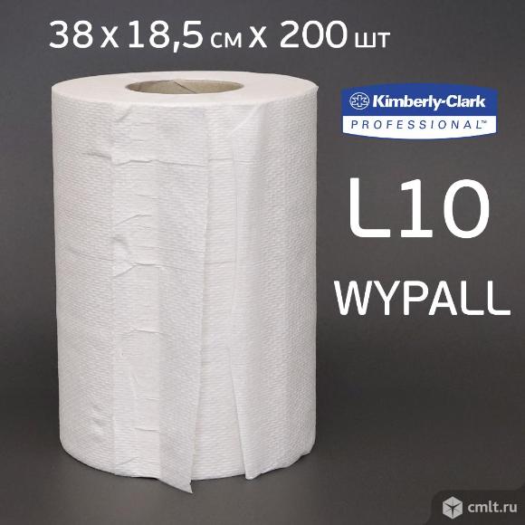 Салфетка WYPALL 7374 L10 рулон (38х18,5см х 200шт) протирочная одноразовая. Фото 1.