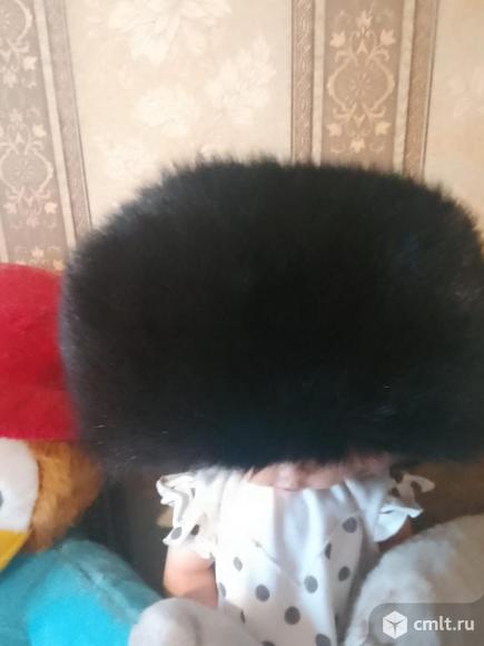 Шапка натуральная меховая. Фото 1.