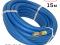 Шланг с разъемами 13х19мм Колир 15м синий армированный. Фото 1.