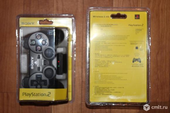 Джойстик PlayStation-2 (беспроводной). Фото 1.