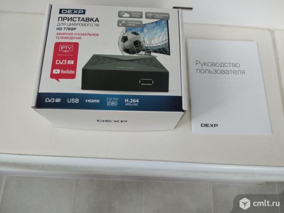 Цифровая тв приставка DEXP HD 7789P.. Фото 5.
