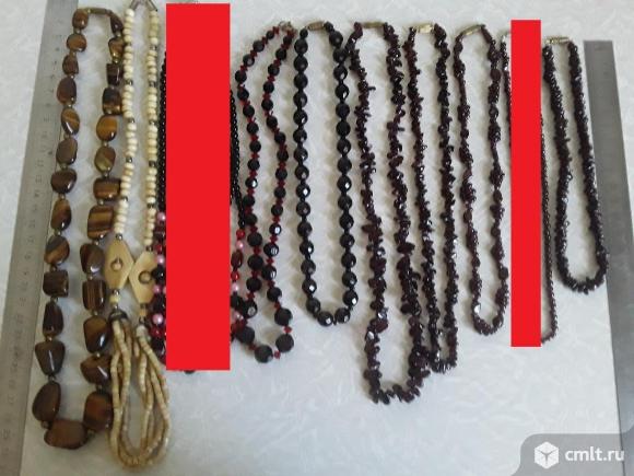 Винтажные бусы период СССР. Чехословакия.. Фото 1.