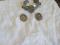 Старинные украшения браслет и сережки из серебра с янтарем. Фото 2.