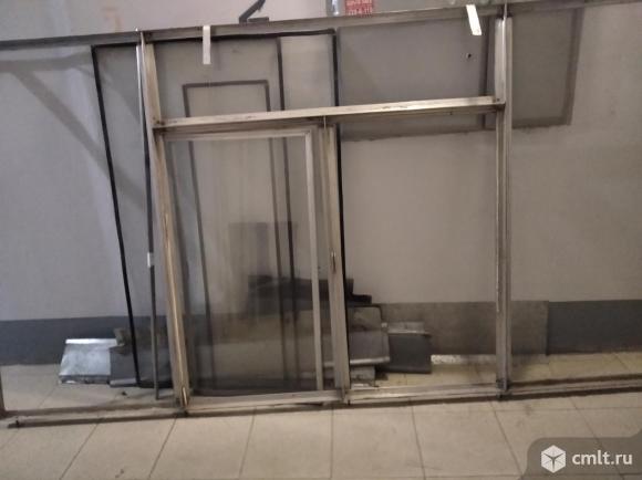 Алюминиевая рама для балкона. Фото 1.