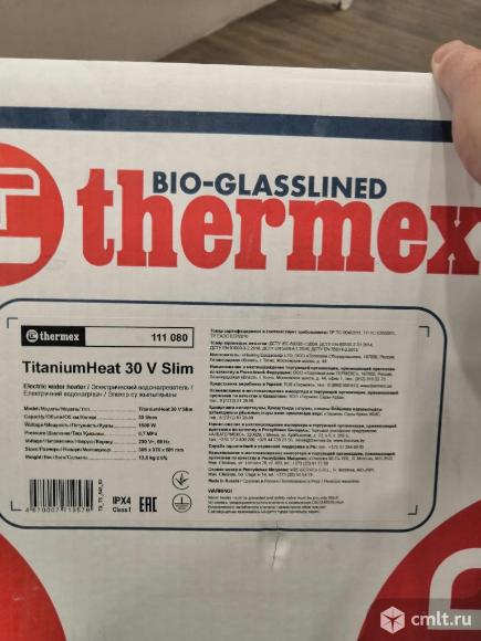 Водонагреватель thermex titaniumheat 30 v slim. Фото 4.