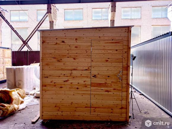 Бытовка деревянная без посредника. Фото 1.