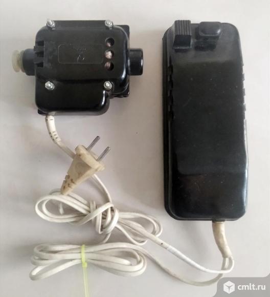 Мотор с педалью.. Фото 1.