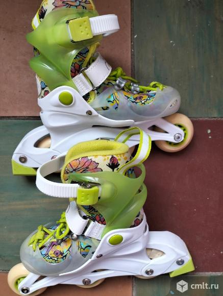 Ролики детские раздвижные. Фото 1.