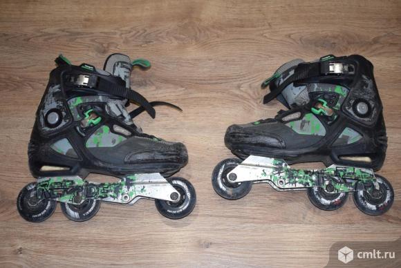 Роликовые коньки бу. Фото 1.
