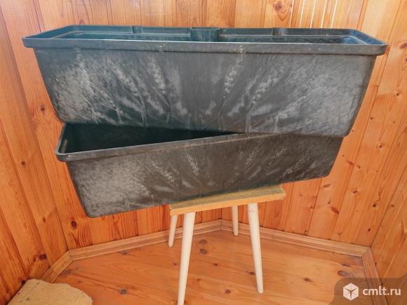 Ящики для цветов балконные навесные. Фото 1.