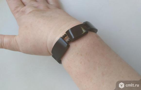 Браслет Гагат Чёрный янтарь