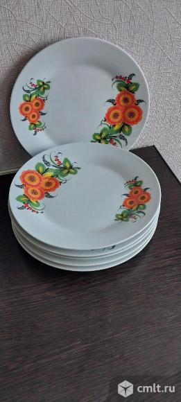 Тарелки плоские времен СССР. Фото 1.