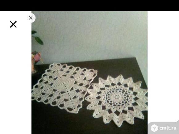 Вязаные крючком салфетки. Фото 4.