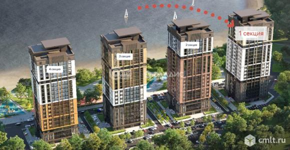 1-комнатная квартира 26,7 кв.м. Фото 1.