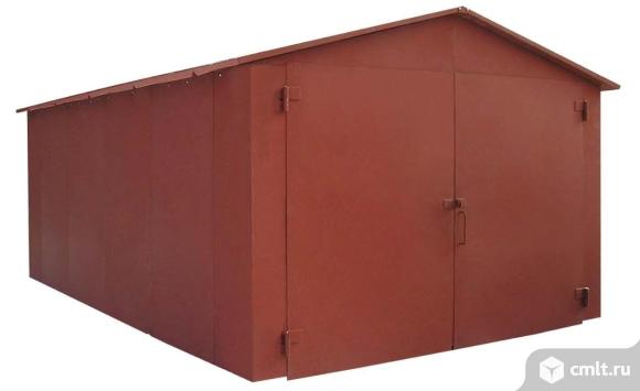 Металлический гараж 16 кв. м на Димитрова