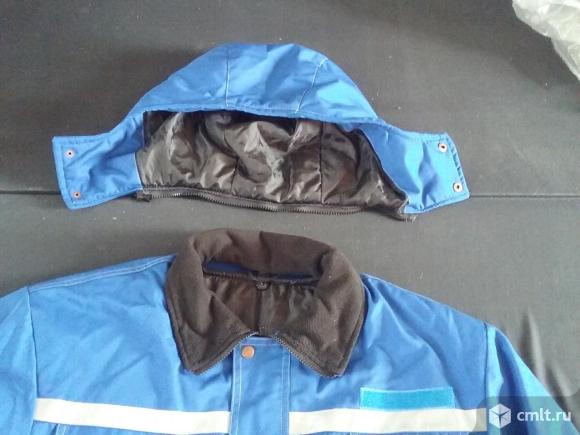 Куртка рабочая зимняя с капюшоном,новая,52-54р. Фото 4.