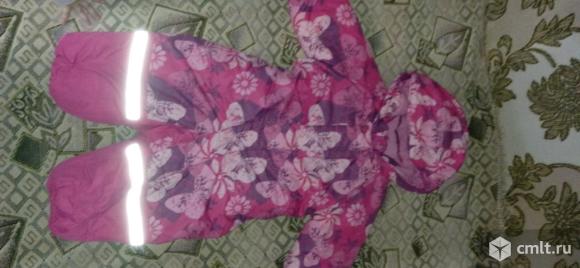 Зимний комбинезон на девочку. Фото 1.