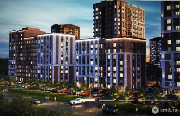 1-комнатная квартира 38,4 кв.м. Фото 1.