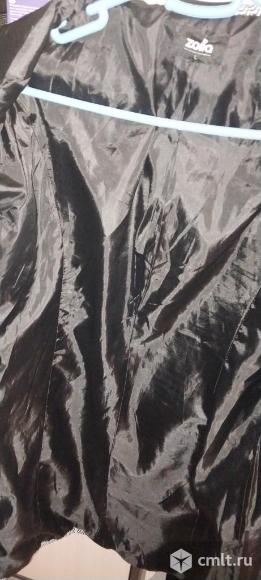 Пиджак женский в клетку двубортный размер 48-50. Фото 4.