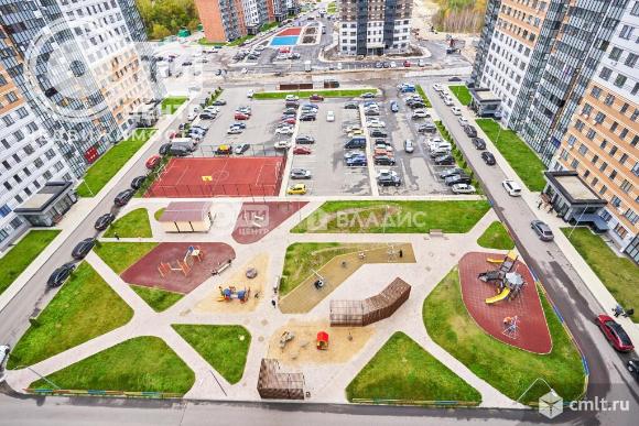 1-комнатная квартира 41,3 кв.м. Фото 1.