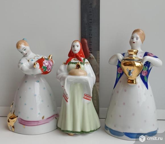 Статуэтка фарфоровая "Чайная дама". Фото 1.