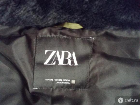 Пуховик женский "Zara",52-54р.. Фото 8.